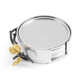 Butterfly Ginkgo Drink Coasters Set, Michael Aram - RSVP Style